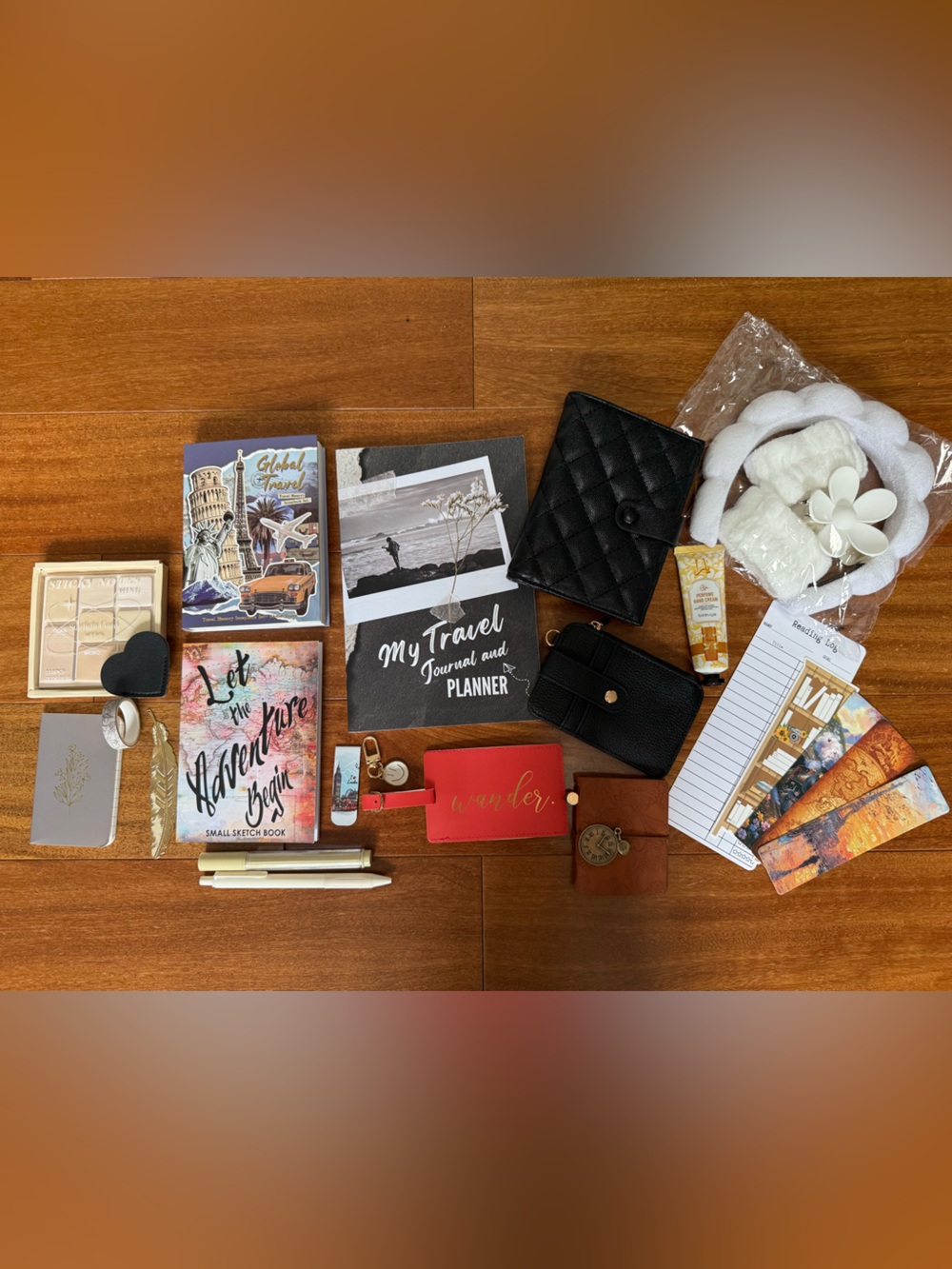 Travel Journal and bookish bundle